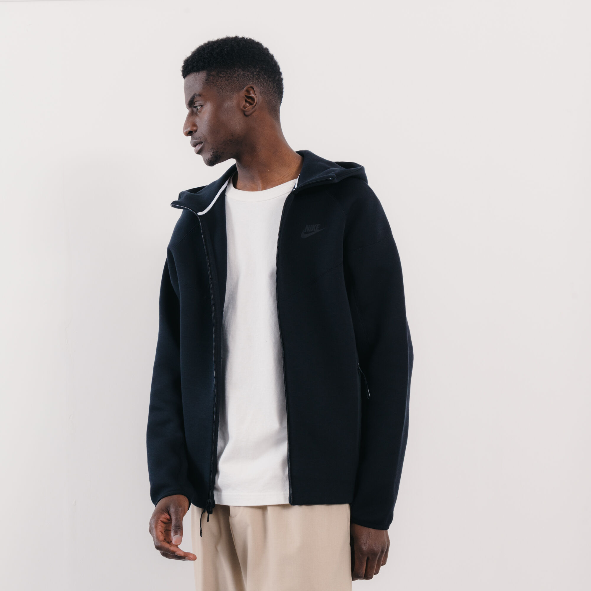 NIKE CHAQUETA TECH FLEECE FULL ZIP NEGRO CHAQUETA HOMBRE Courir.es