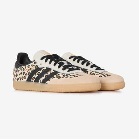 ADIDAS ORIGINALS samba SAMBA OG LEOPARD BEIGE/NEGRO JUNIOR