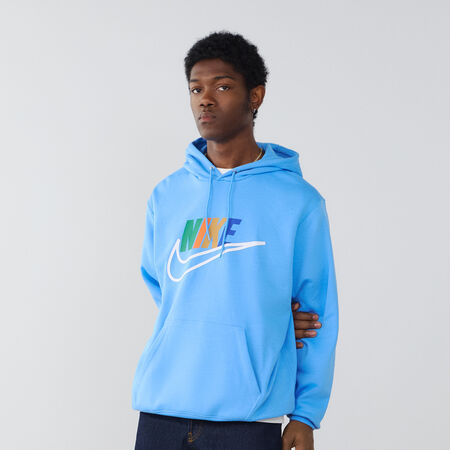 NIKE HOODIE CLUB BB FUTURA LOGO MULITCOLOR AZUL HOMBRE