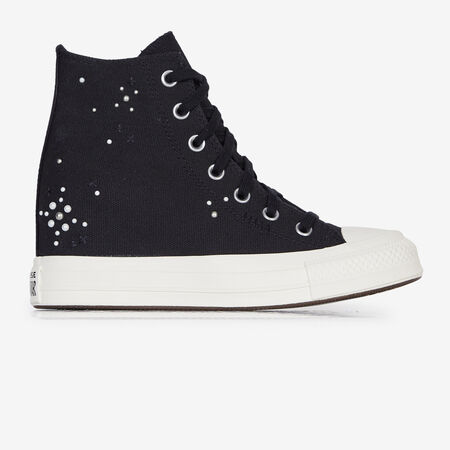 CONVERSE chuck taylor all star CHUCK TAYLOR ALL STAR WEDGE STUDS NEGRO MUJER
