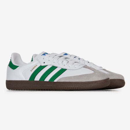 ADIDAS ORIGINALS samba SAMBA OG BLANCO/VERDE MUJER