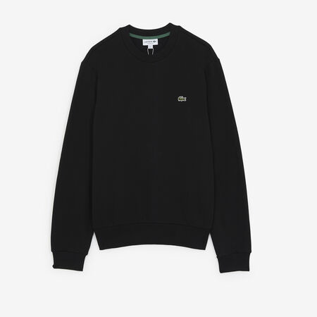 LACOSTE SWEAT CREW CLASSIC LOGO NEGRO HOMBRE