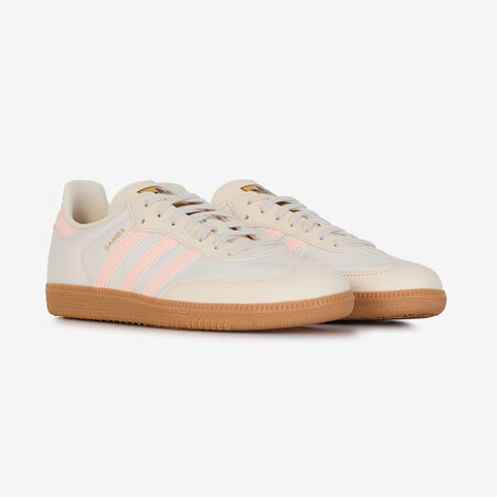 ADIDAS ORIGINALS samba SAMBA OG BEIGE/ROSA JUNIOR