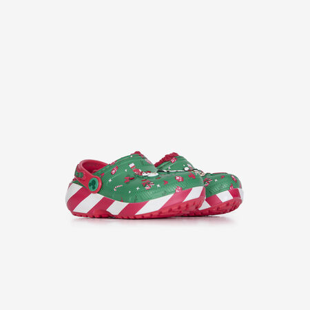 CROCS CLASSIC CLOG MICKEY NOEL VERDE/ROJO BEBÉ