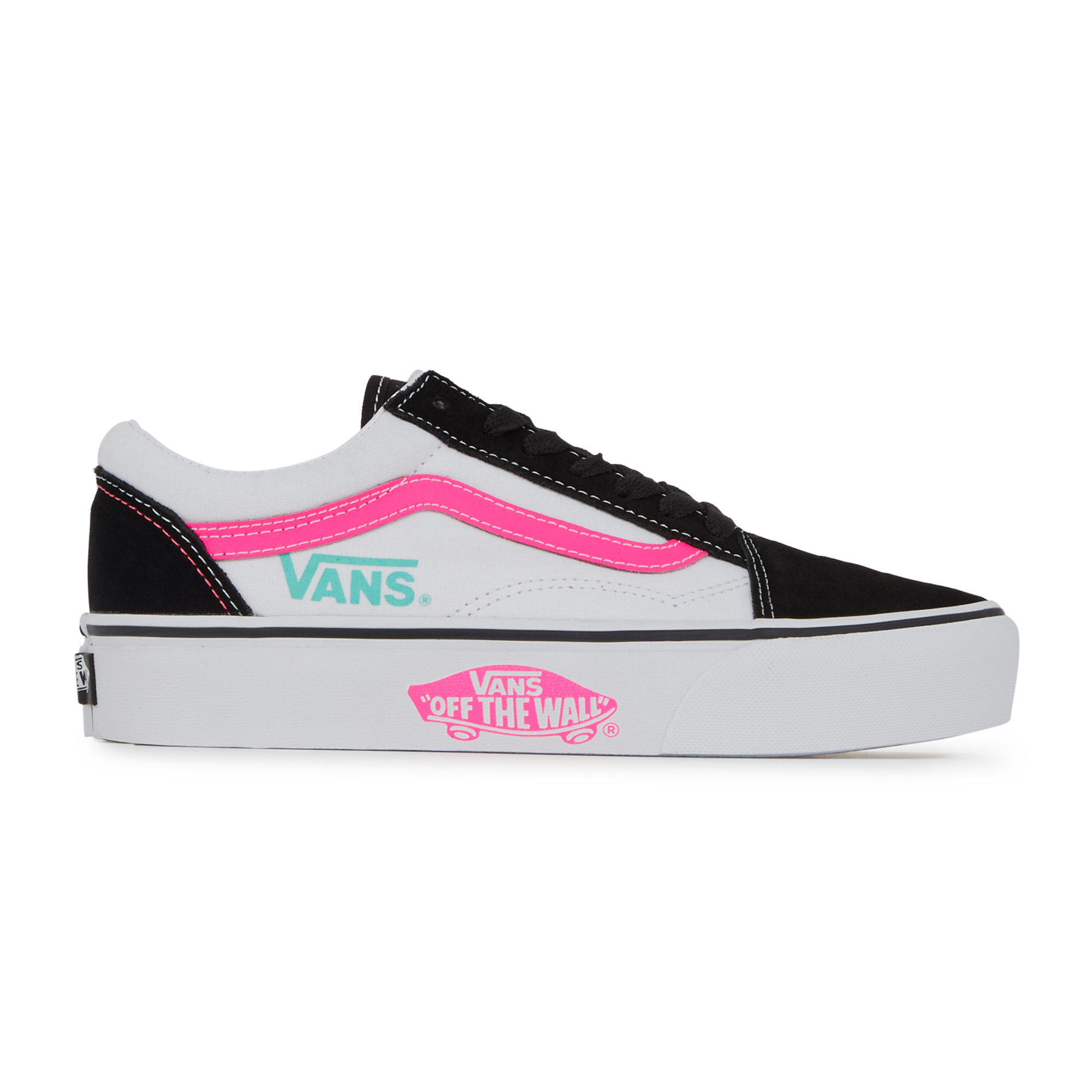 vans old skool platform gris