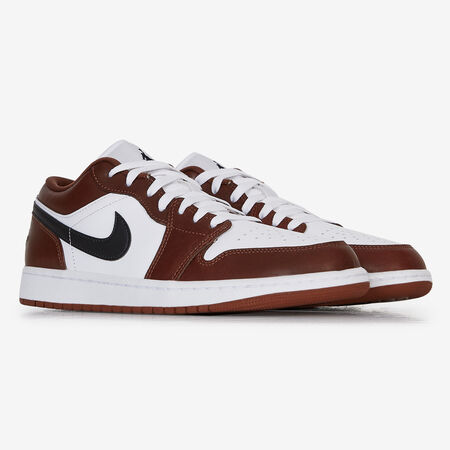 JORDAN air jordan 1 AIR JORDAN 1 LOW BLANCO/MARRÓN HOMBRE
