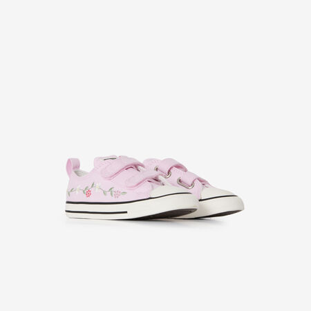 CONVERSE chuck taylor all star CHUCK TAYLOR ALL STAR OX FLOWERS CF ROSA/BLANCO BEB&Eacute;