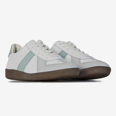 AIGLE EURO TRAINER BLANCO/VERDE MUJER