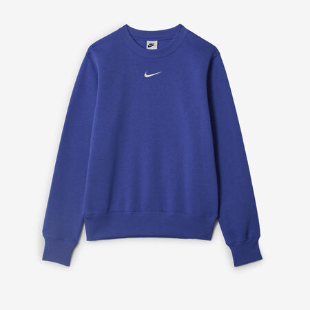 NIKE SWEAT CREW CLUB CENTERED LOGO AZUL MUJER
