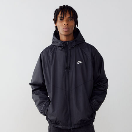 NIKE JACKET WINDRUNNER FZ NEGRO/BLANCO HOMBRE