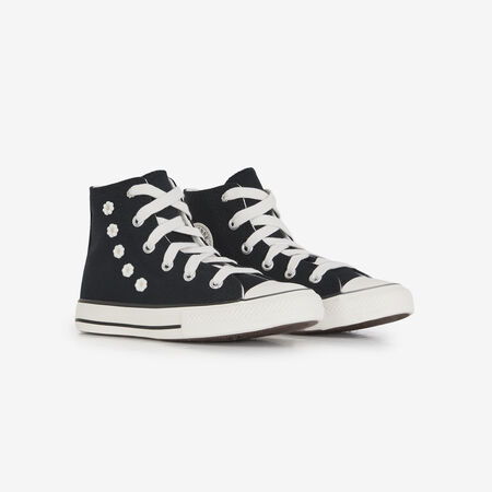 CONVERSE chuck taylor all star CHUCK TAYLOR ALL STAR HI BEADS NEGRO/BLANCO INFANTIL