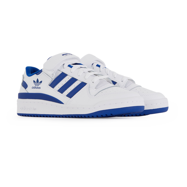 Educación lista aventuras ADIDAS ORIGINALS FORUM LOW BLANCO/AZUL | Courir.es
