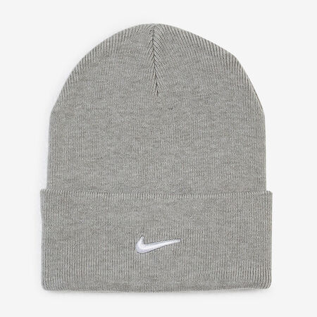 NIKE BEANIE SWOOSH GRIS/BLANCO HOMBRE