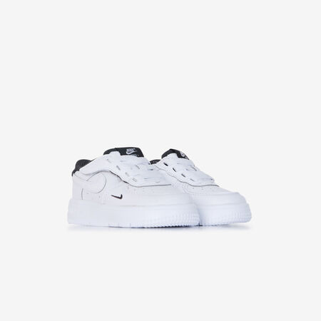 NIKE air force 1 AIR FORCE 1 LOW CF MINI SWOOSH BLANCO/NEGRO BEBÉ