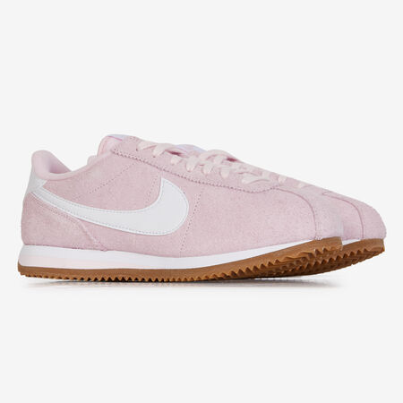 NIKE cortez CORTEZ SUEDE ROSA/BLANCO MUJER