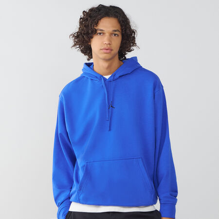 JORDAN HOODIE CENTERED LOGO DRI-FIT AZUL/NEGRO HOMBRE