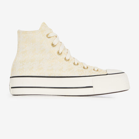 CONVERSE CHUCK TAYLOR LIFT HI BEIGE MUJER
