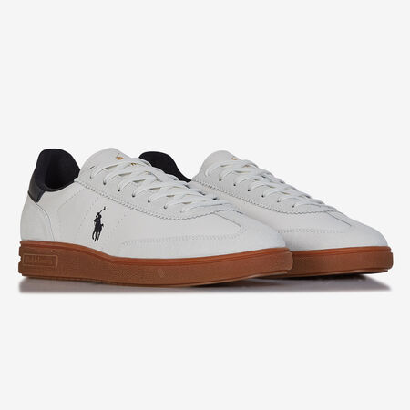POLO RALPH LAUREN BEDFORD LEATHER BLANCO/NEGRO HOMBRE