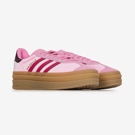 ADIDAS ORIGINALS gazelle GAZELLE BOLD VELVET ROSA/ROJO JUNIOR