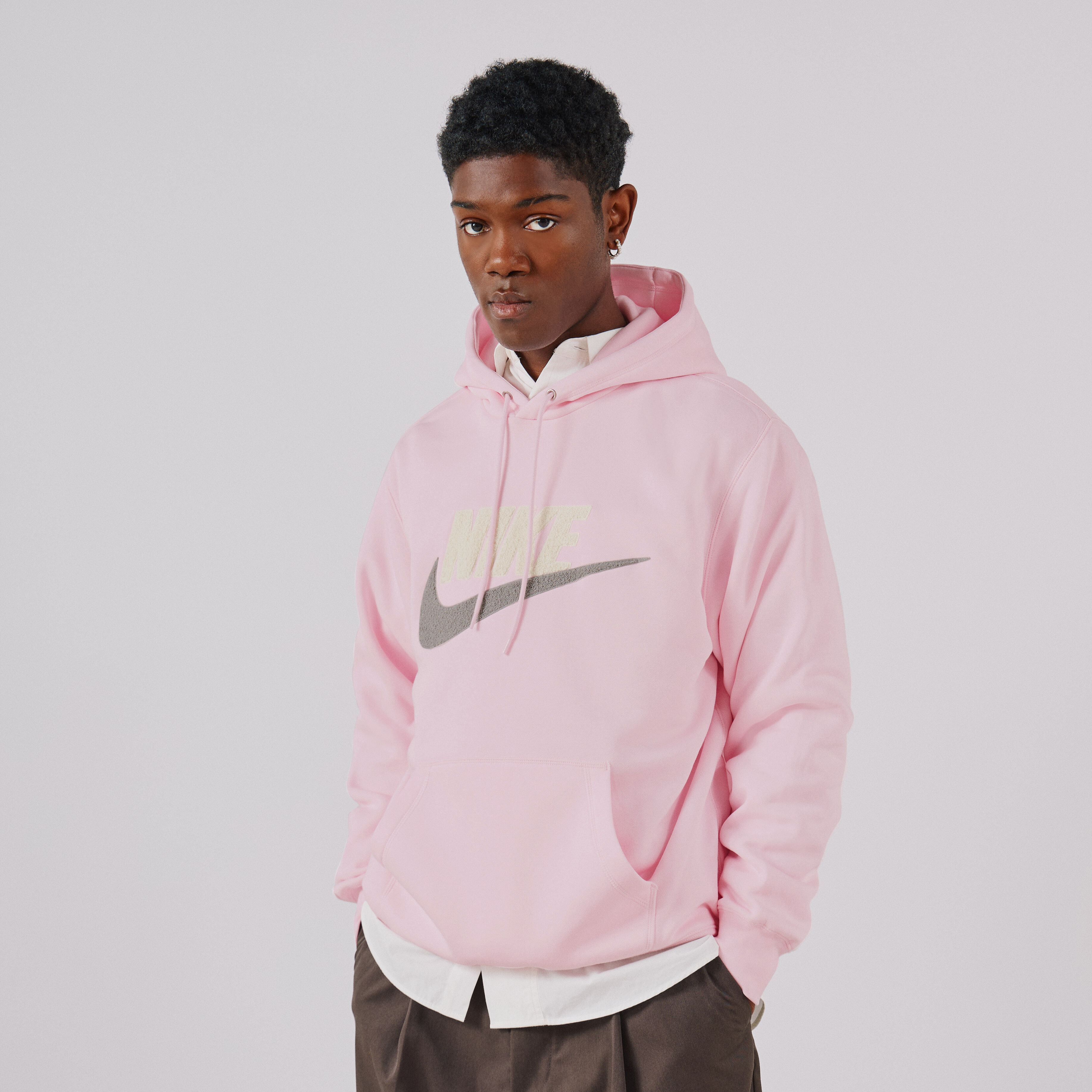 Cortavientos nike hombre rosas on sale