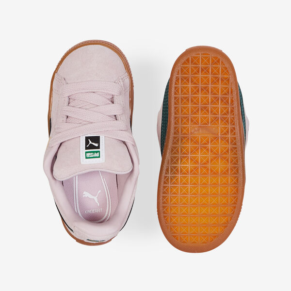 Puma Clearance Zapatos Puma Morados 40 Zapatos Puma Basket Heart Hombre  Espana PUMA SUEDE XL ROSA/VERDE