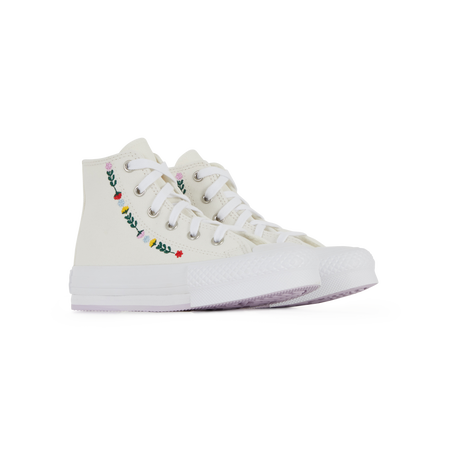 CONVERSE chuck taylor all star CHUCK TAYLOR ALL STAR EVA LIFT HI BEIGE INFANTIL