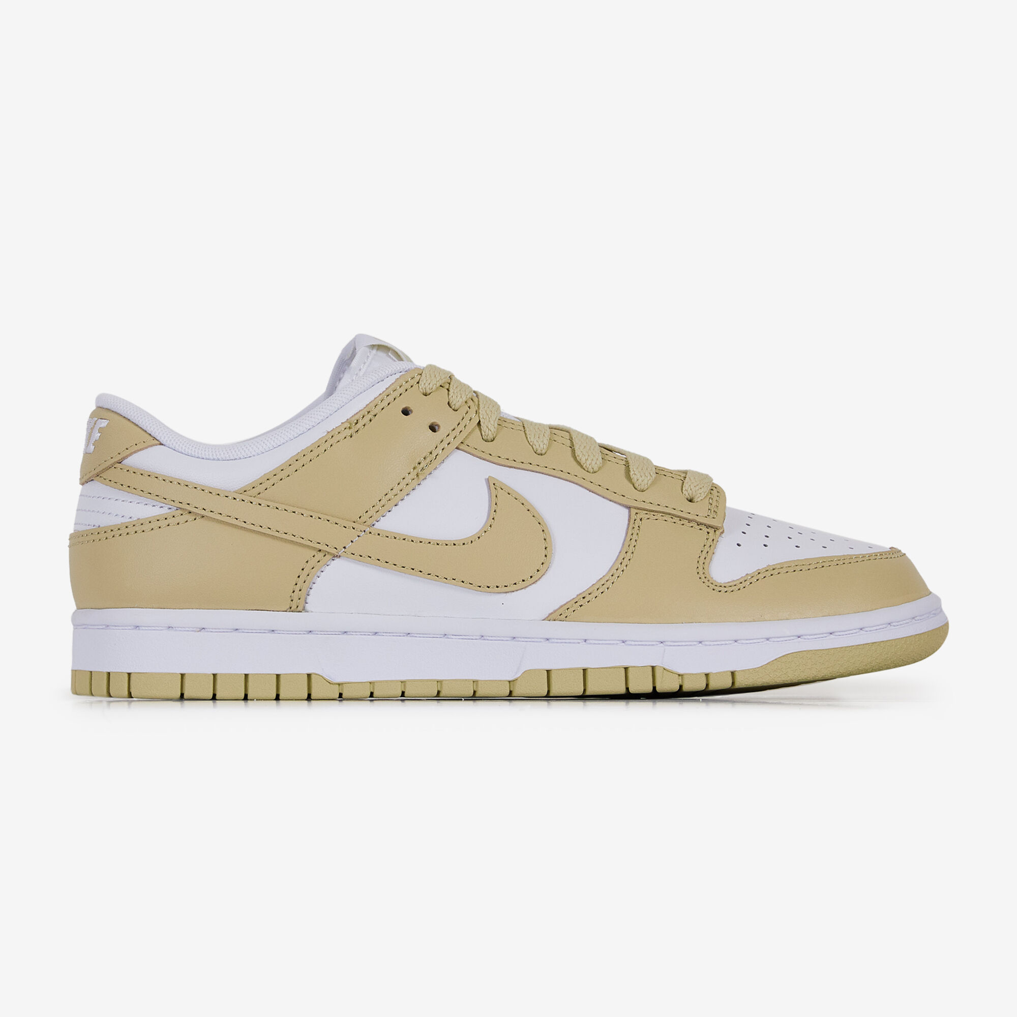 NIKE DUNK LOW TEAM GOLD BLANCO BEIGE SNEAKERS HOMBRE Courir.es