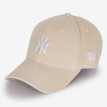 NEW ERA 9FORTY WOMEN NY CORDUROY BEIGE MUJER