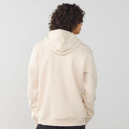 ADIDAS ORIGINALS HOODIE ESSENTIAL TREFOIL BEIGE/BLANCO HOMBRE