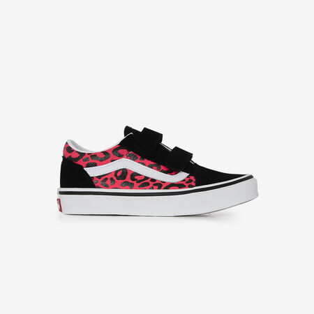 VANS old skool OLD SKOOL LEOPARD V NEGRO/ROSA INFANTIL