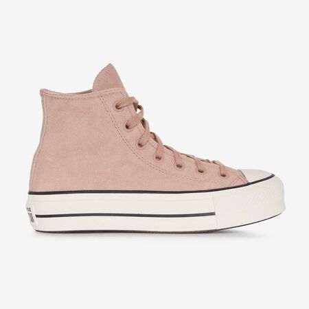 CONVERSE CHUCK TAYLOR LIFT HI MARR&Oacute;N MUJER