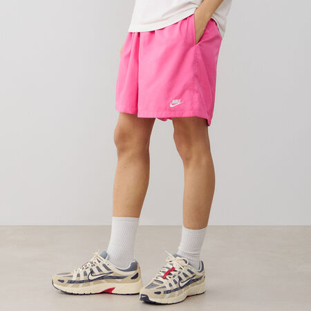NIKE SHORT CLUB FLOW ROSA/BLANCO HOMBRE