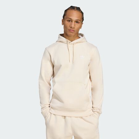 ADIDAS ORIGINALS HOODIE ESSENTIAL TREFOIL BEIGE/BLANCO HOMBRE