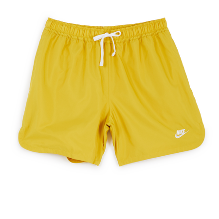 NIKE SHORT WOVEN FLOW JAUNE HOMBRE