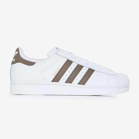 ADIDAS ORIGINALS superstar SUPERSTAR BLANCO/MARR&Oacute;N HOMBRE