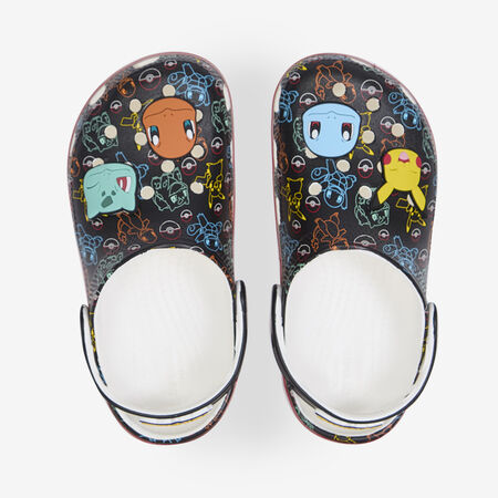 CROCS CLASSIC CLOG POKEMON NEGRO/BLANCO INFANTIL