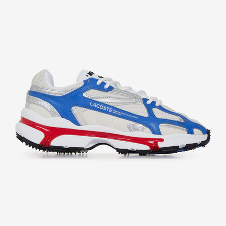 LACOSTE l00 L003 2K24 BLANCO/ROJO HOMBRE
