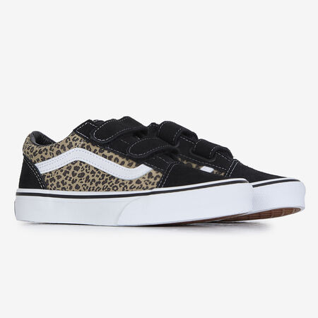 VANS old skool OLD SKOOL V NEGRO/LEOPARDO INFANTIL
