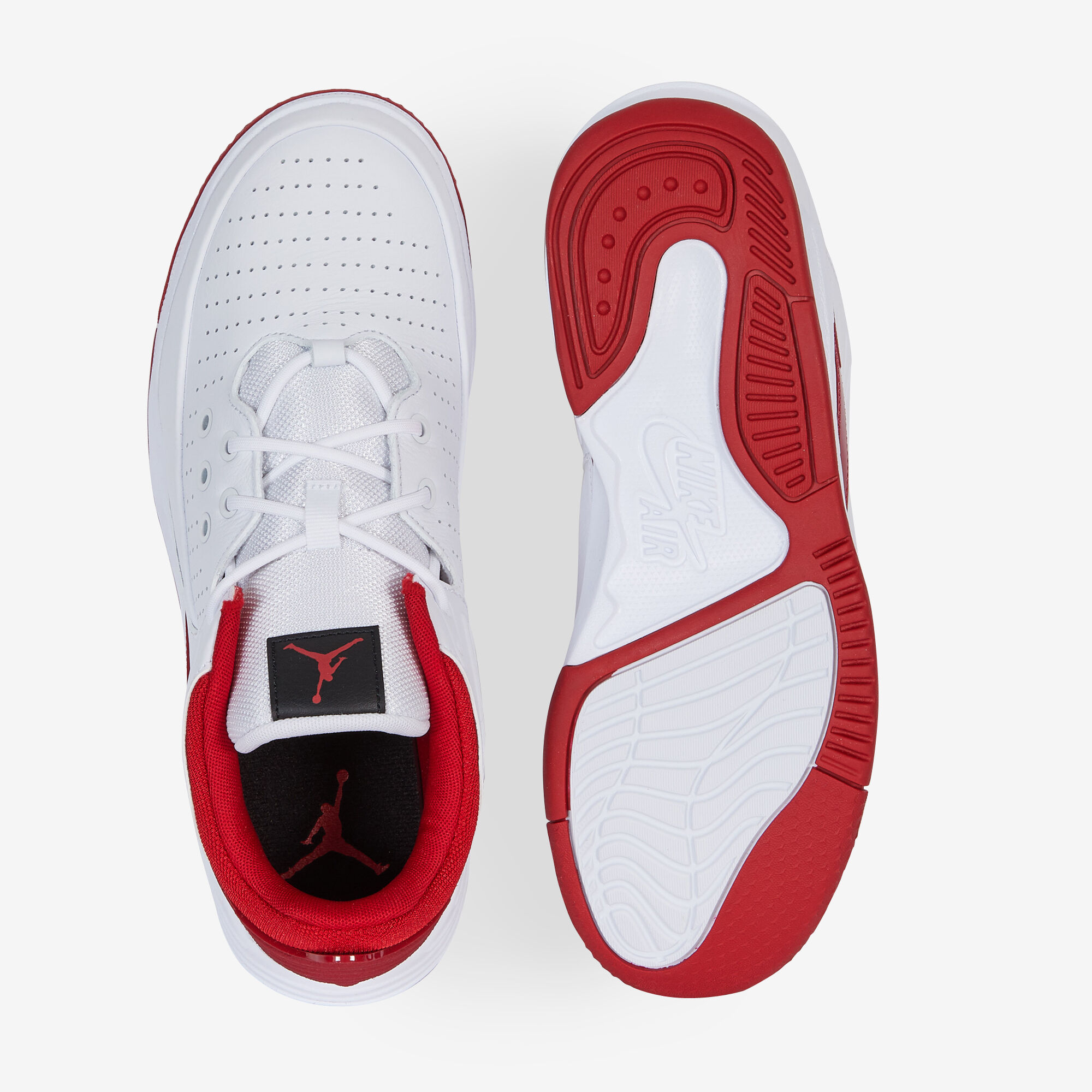 Jordan max aura rojas y blancas best sale