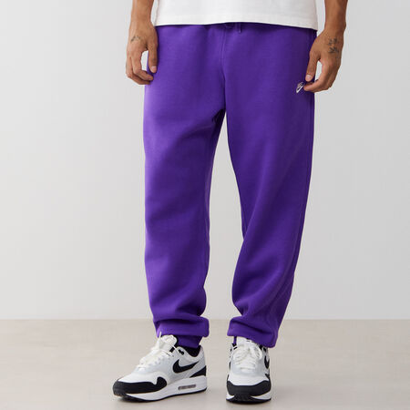 PANT JOGGER CLUB : MORADO/BLANCO