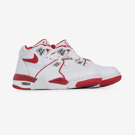 NIKE AIR FLIGHT 89 BLANCO/ROJO JUNIOR