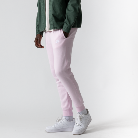NIKE PANT JOGGER CLUB ROSA/BLANCO HOMBRE