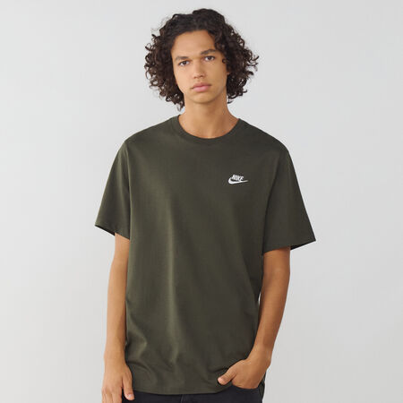 TEE SHIRT CLUB : VERDE/BLANCO