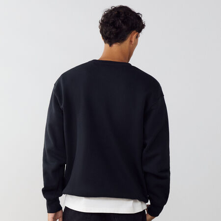 JORDAN SWEAT CREW BROOKLYN NEGRO HOMBRE