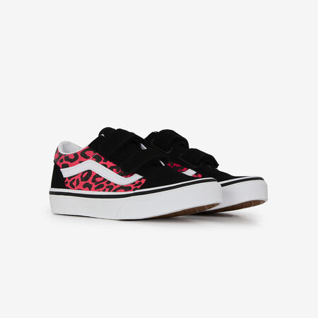 VANS old skool OLD SKOOL LEOPARD V NEGRO/ROSA INFANTIL