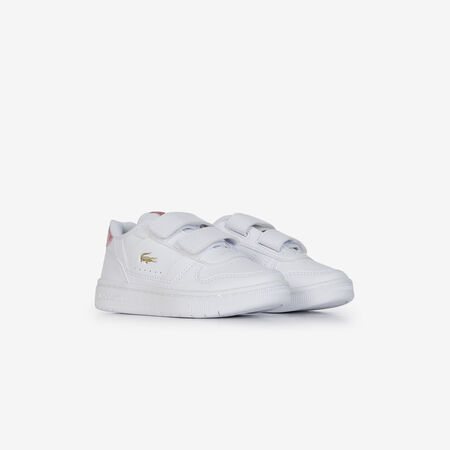 LACOSTE t-clip T-CLIP SET MONOGRAM BLANCO/ROSA BEBÉ