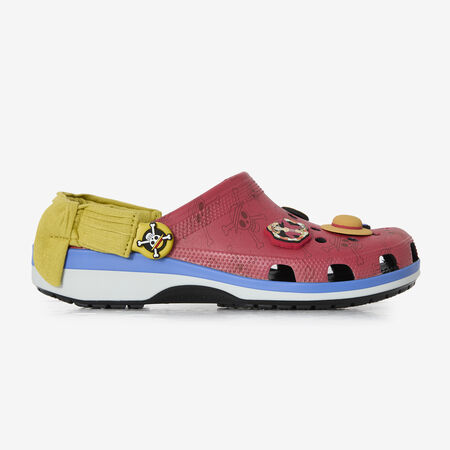 CROCS CLASSIC CLOG X ONE PIECE LUFFY ROJO HOMBRE