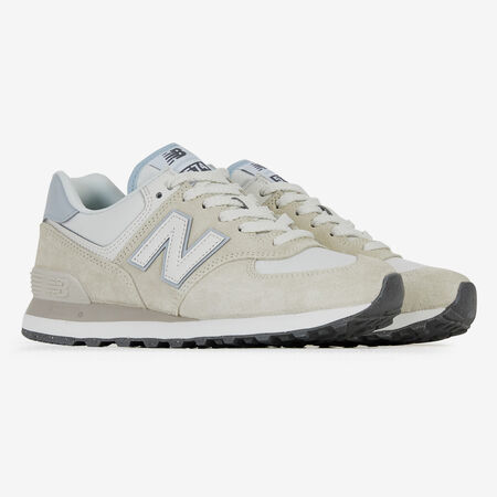 NEW BALANCE 574 574 BEIGE/AZUL MUJER