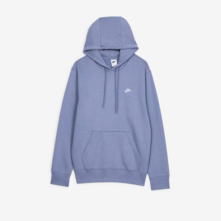 NIKE HOODIE CLUB SMALL LOGO AZUL/BLANCO HOMBRE