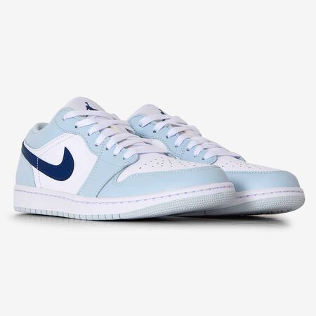 JORDAN air jordan 1 AIR JORDAN 1 LOW BLANCO/AZUL HOMBRE